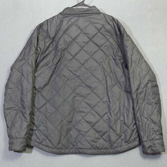 The North Face Jacket Men's XL Black Fort Point Flannel Snap Reversible Shacket - Picture 7 of 12